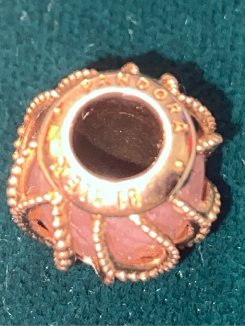 Interwining Radiance pandora charm authentic